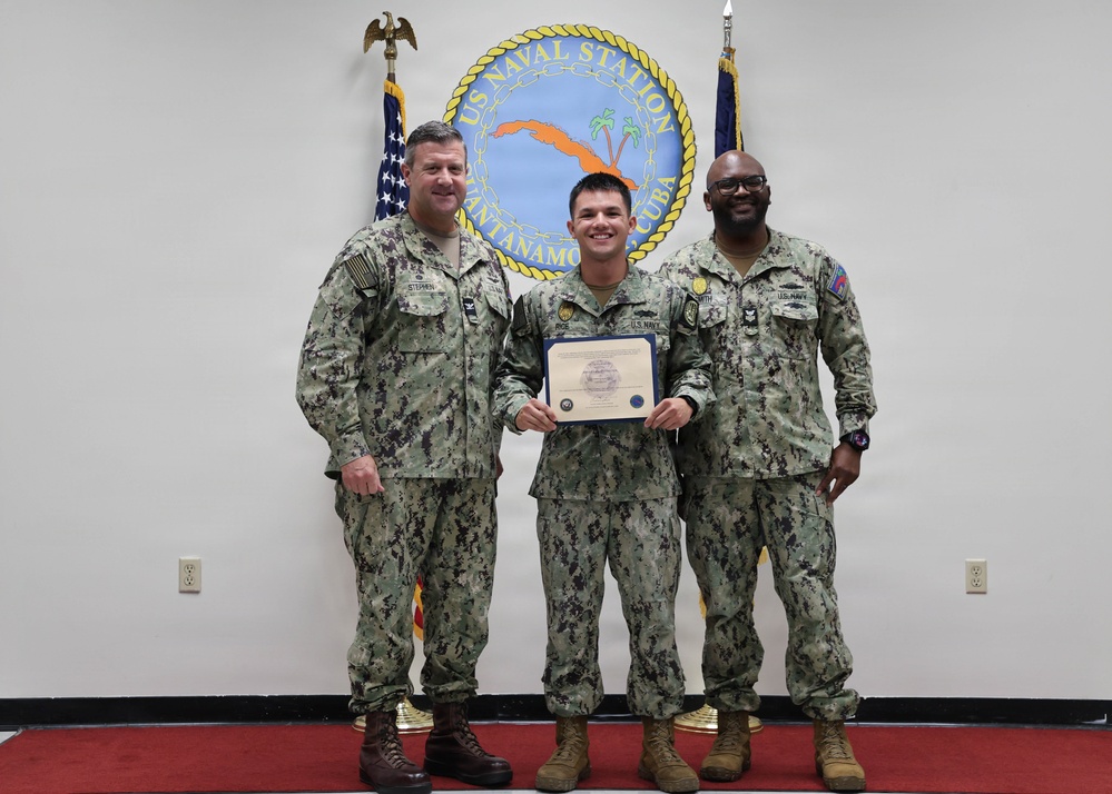 NSGB Holds All Hands Call to present awards