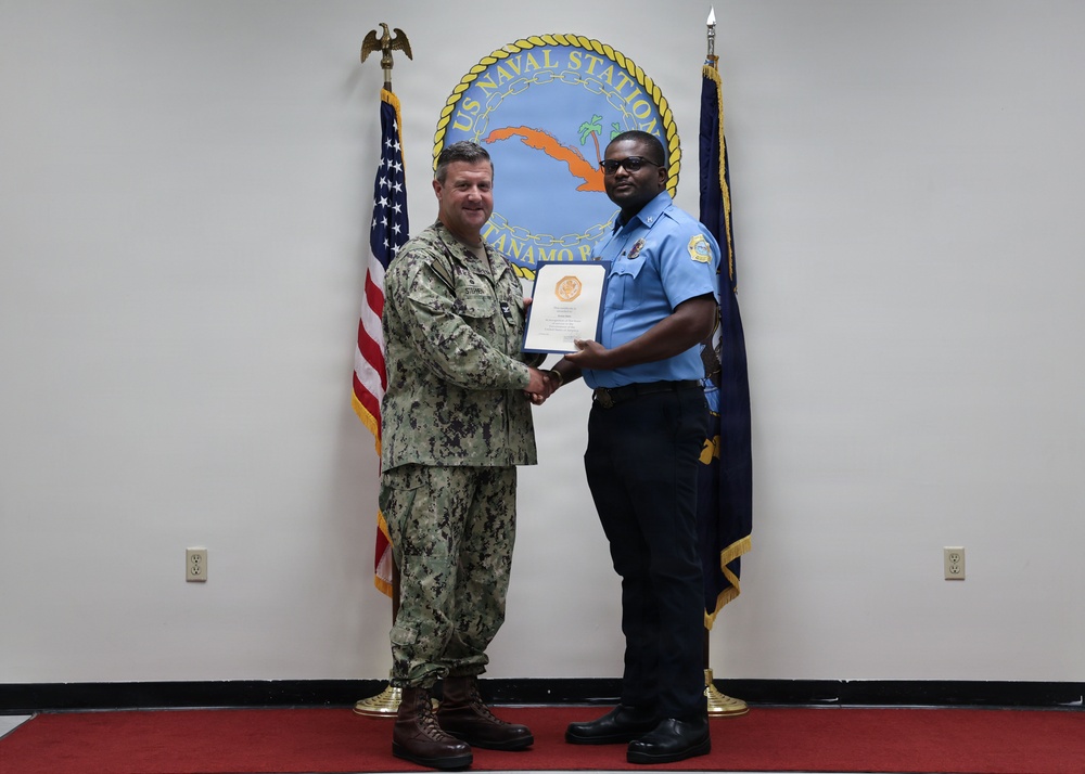 NSGB Holds All Hands Call to present awards
