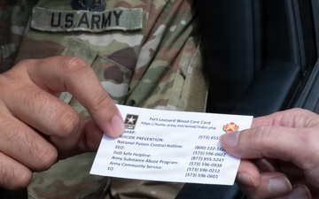Turning tragedy into armor, Fort Leonard Wood’s life-saving connection initiative