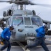 Flight Operations Aboard USS Ross (DDG 71)