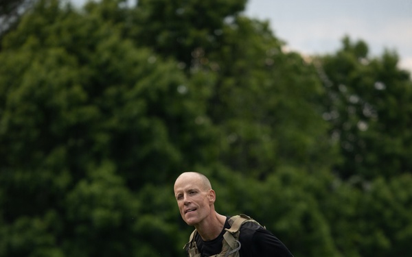 Leaders From The Old Guard Conduct APEX Path Physical Training