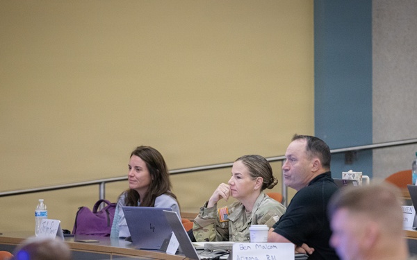 Financial specialists, facility managers and senior leaders from across the country gather at the Aviation Readiness Center