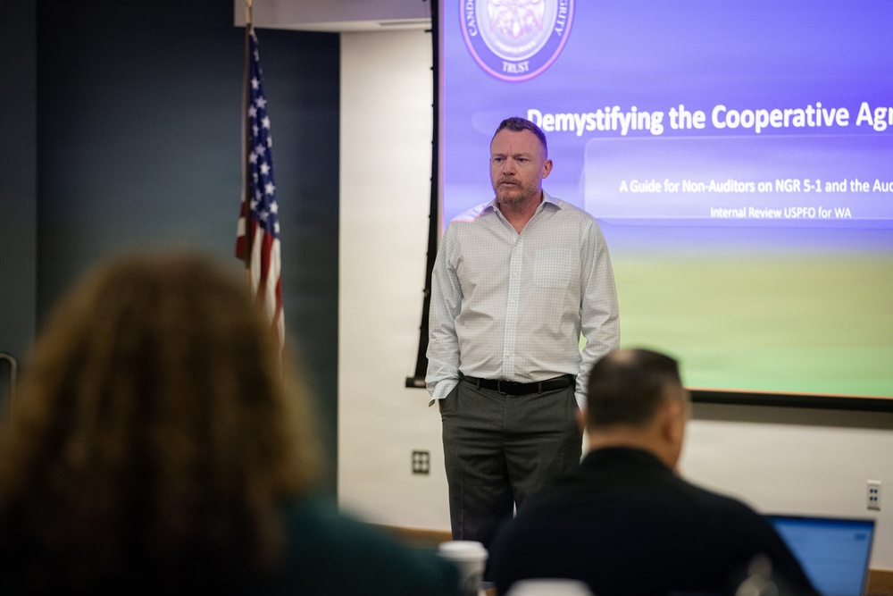 Financial specialists, facility managers and senior leaders from across the country gather at the Aviation Readiness Center