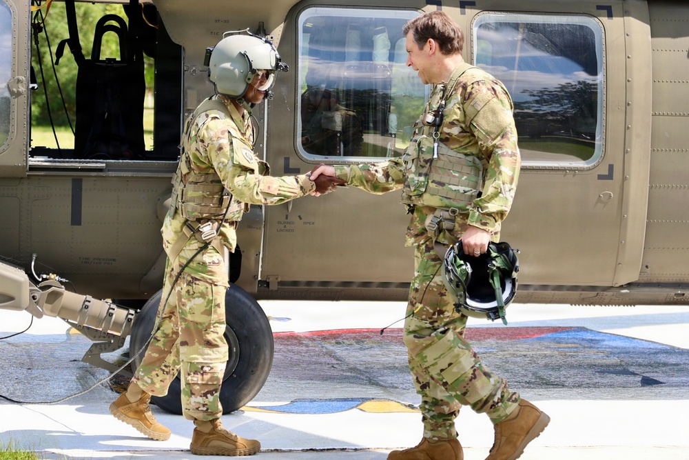 Under Secretary of the Army flies again at Fort Rucker