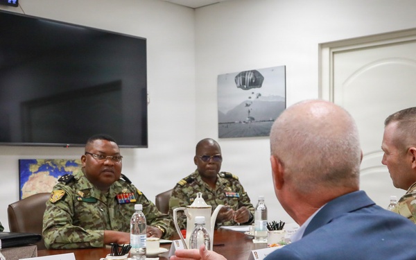 US, Central African Republic hold garrison management engagement in Italy