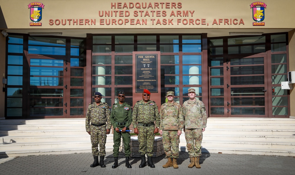 US, Central African Republic hold garrison management engagement in Italy