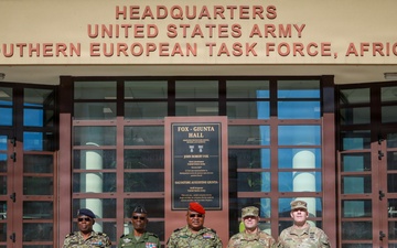 US, Central African Republic hold garrison management engagement in Italy