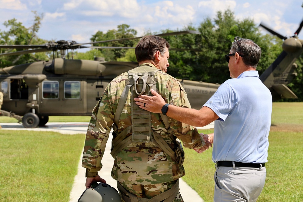 Under Secretary of the Army flies again at Fort Rucker