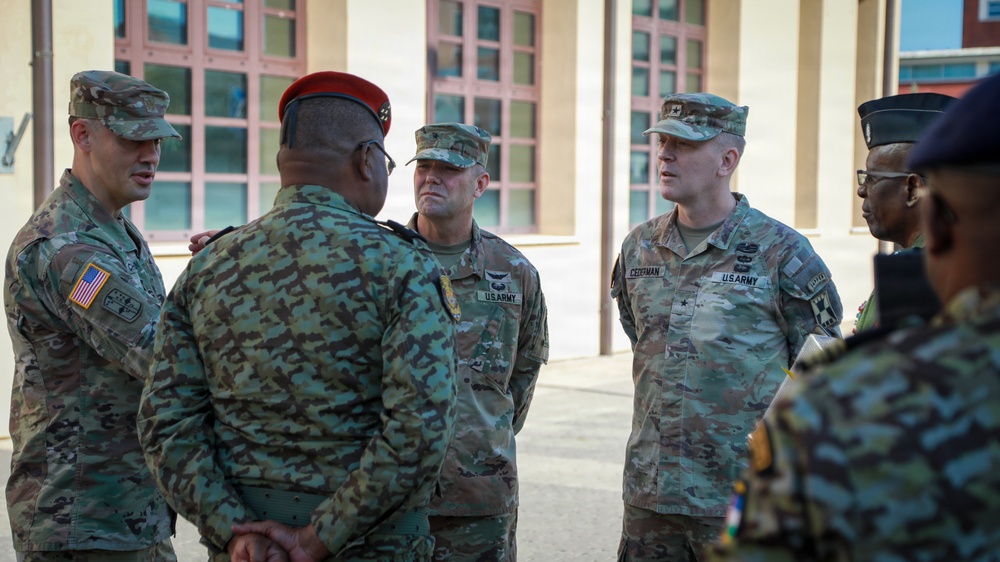 US, Central African Republic hold garrison management engagement in Italy