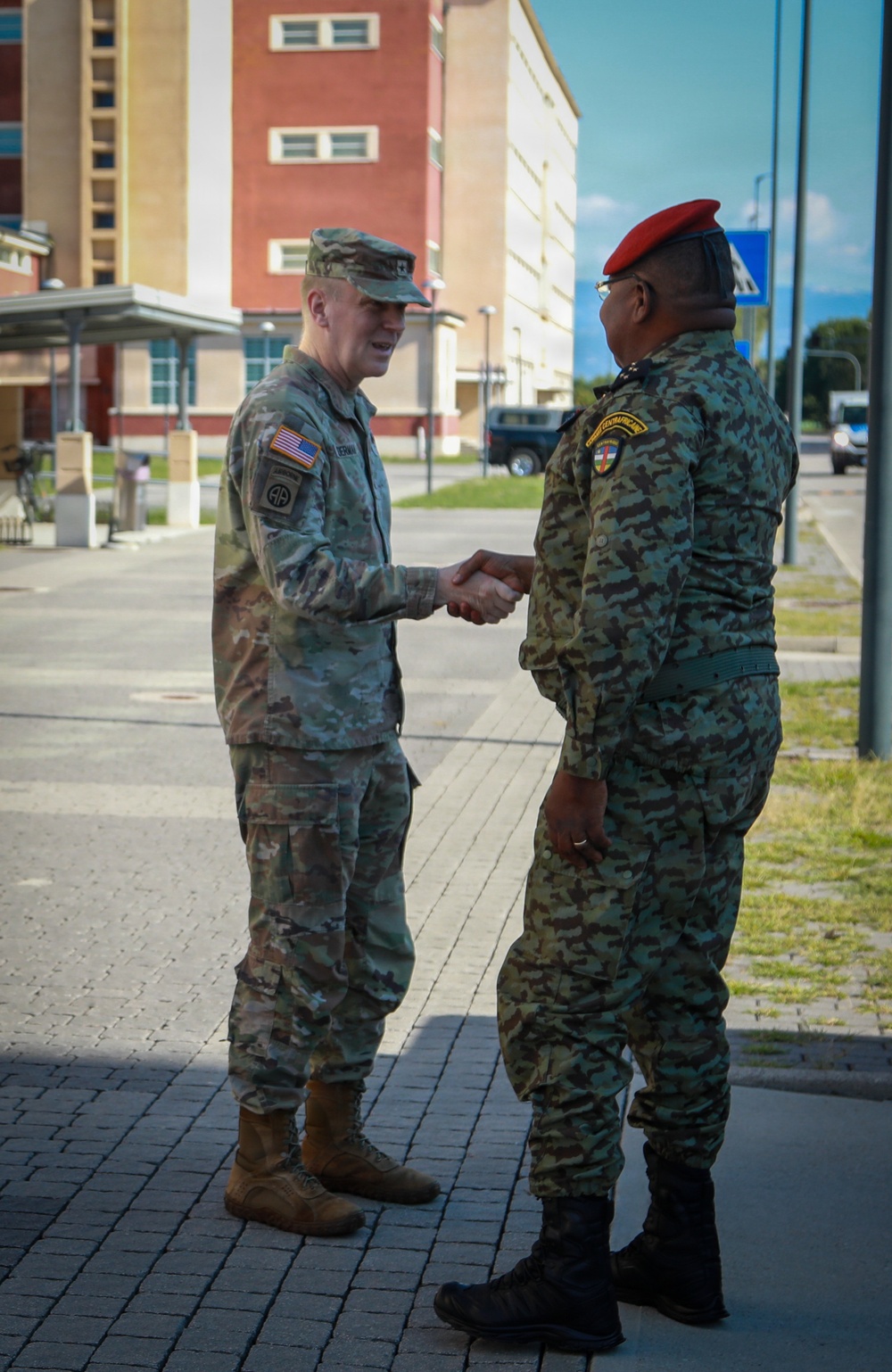 US, Central African Republic hold garrison management engagement in Italy