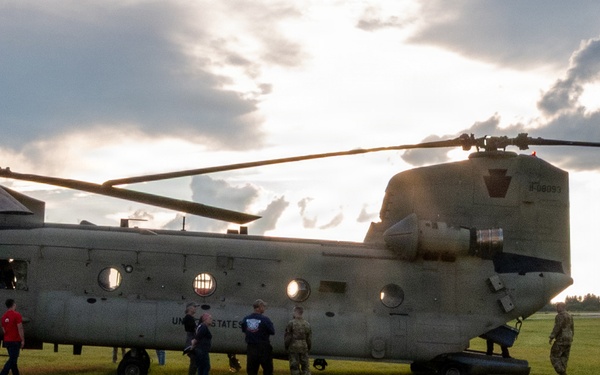 Pa. National Guard conducts helicopter orientation for emergency responders