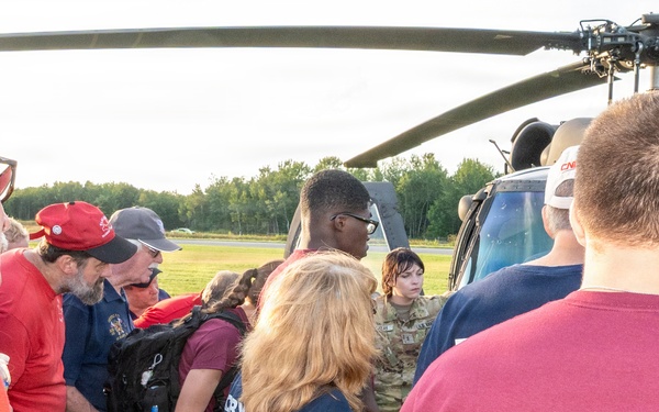 Pa. National Guard conducts helicopter orientation for emergency responders