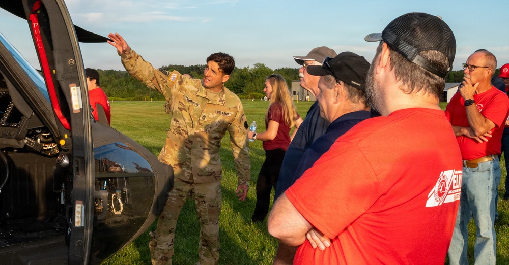 Pa. National Guard conducts helicopter orientation for emergency responders