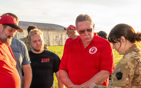 Pa. National Guard conducts helicopter orientation for emergency responders