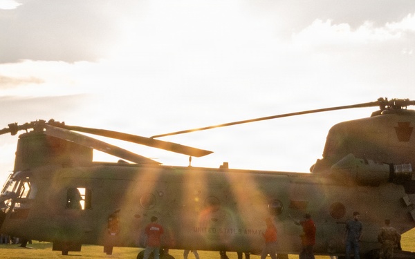 Pa. National Guard conducts helicopter orientation for emergency responders