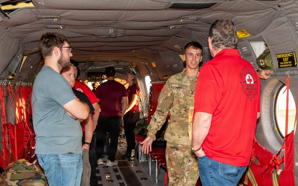 Pa. National Guard conducts helicopter orientation for emergency responders
