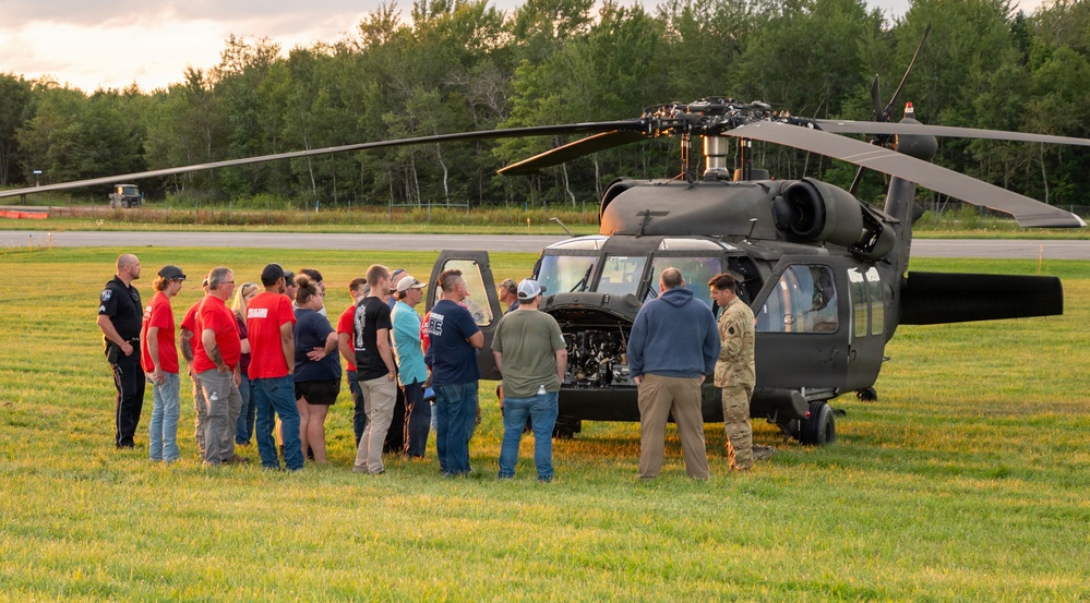 Pa. National Guard conducts helicopter orientation for emergency responders