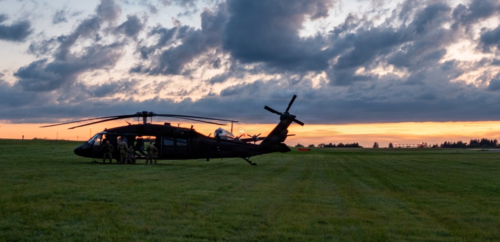 Pa. National Guard conducts helicopter orientation for emergency responders