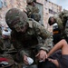 Practicing crisis crowd control and supply distribution at Patriot 26