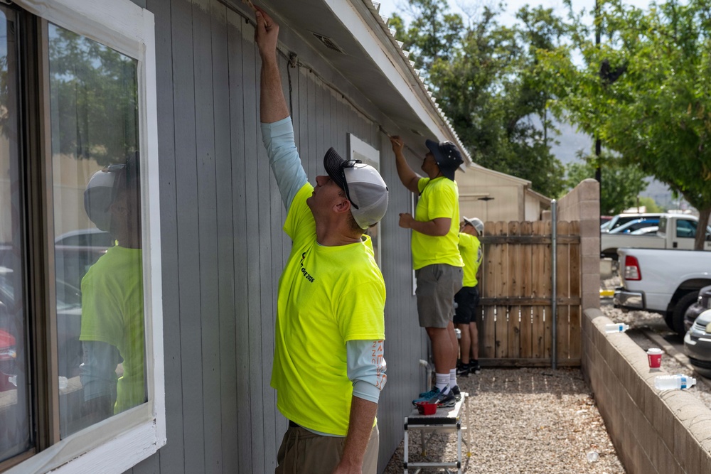 Holloman Airmen participate in the 2026 Casa Big Give