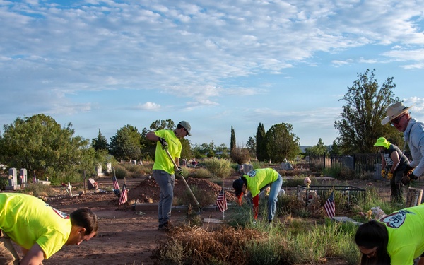 Holloman Airmen participate in the 2026 Casa Big Give