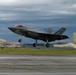 U.S. Marine Corps F-35s roar across the sky during RED FLAG-Alaska 26-3