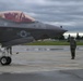 U.S. Marine Corps F-35s roar across the sky during RED FLAG-Alaska 26-3