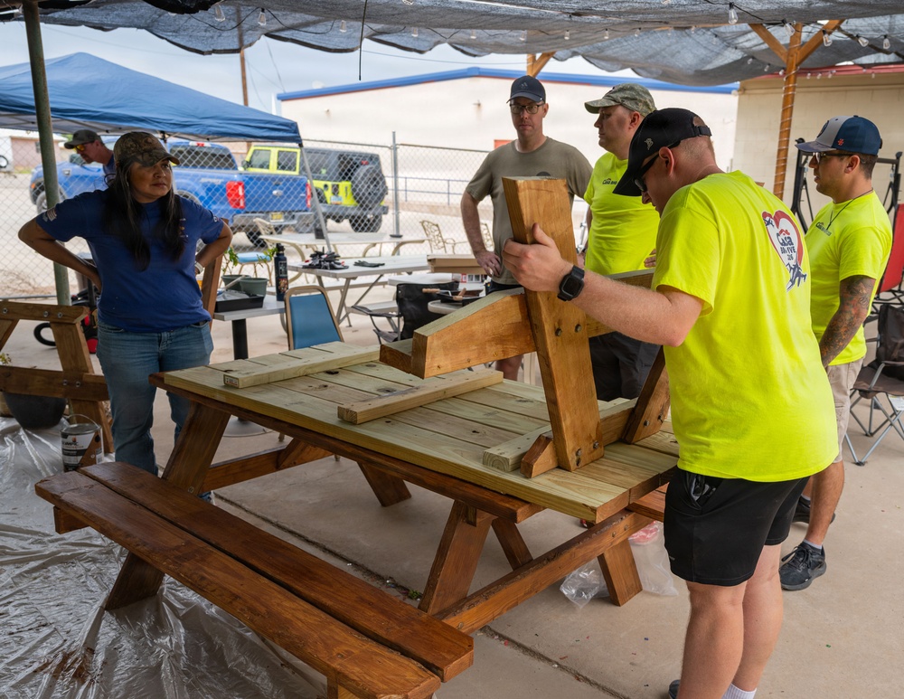 Holloman Airmen participate in the 2026 Casa Big Give
