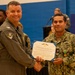 Naval Air Station Jacksonville Commanding Officer Capt. Ryan Dexter presented awards to our Sailors and civilians at Command quarters
