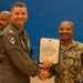 Naval Air Station Jacksonville Commanding Officer Capt. Ryan Dexter presented awards to our Sailors and civilians at Command quarters