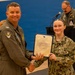 Naval Air Station Jacksonville Commanding Officer Capt. Ryan Dexter presented awards to our Sailors and civilians at Command quarters