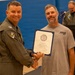 Naval Air Station Jacksonville Commanding Officer Capt. Ryan Dexter presented awards to our Sailors and civilians at Command quarters