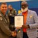 Naval Air Station Jacksonville Commanding Officer Capt. Ryan Dexter presented awards to our Sailors and civilians at Command quarters