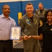 Naval Air Station Jacksonville Commanding Officer Capt. Ryan Dexter presented awards to our Sailors and civilians at Command quarters