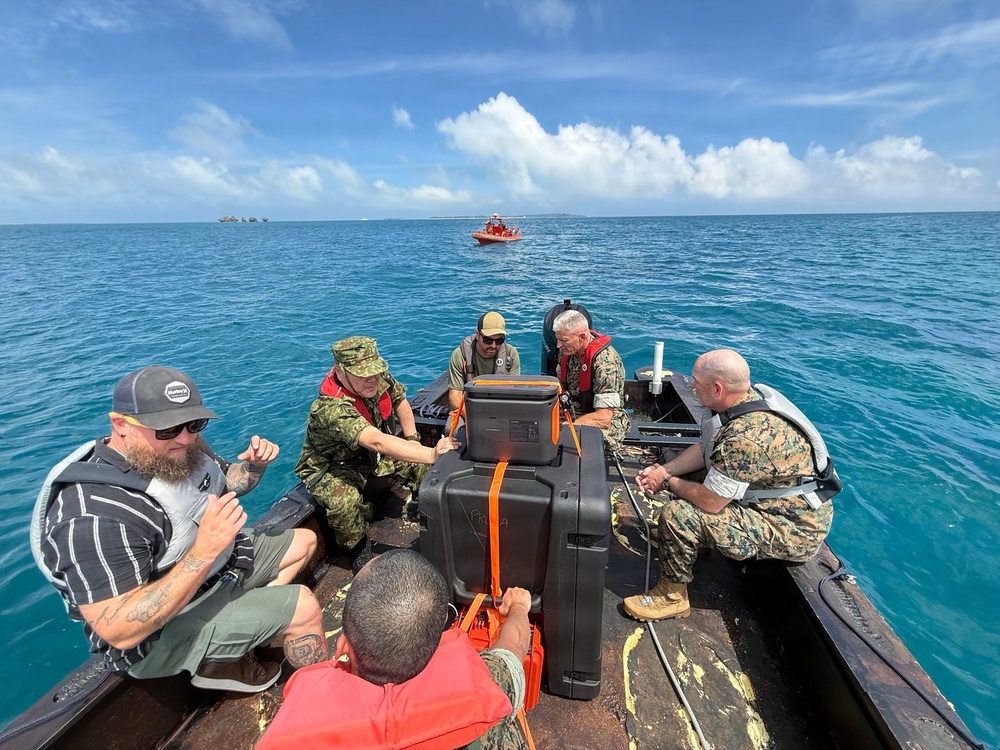 Carderock MASS Team Takes Rapid Manufacturing to the Warfighter at Valiant Shield 26