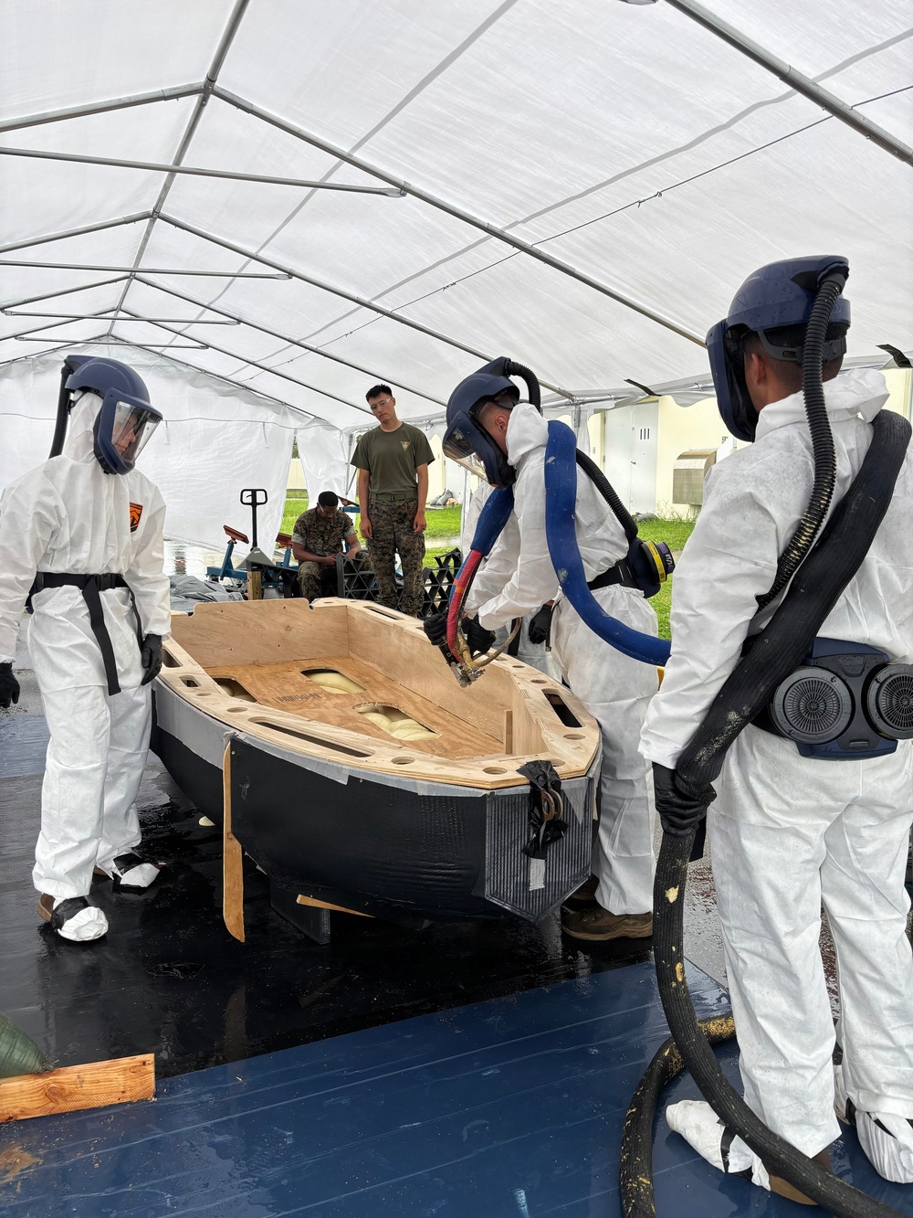 Carderock MASS Team Takes Rapid Manufacturing to the Warfighter at Valiant Shield 26