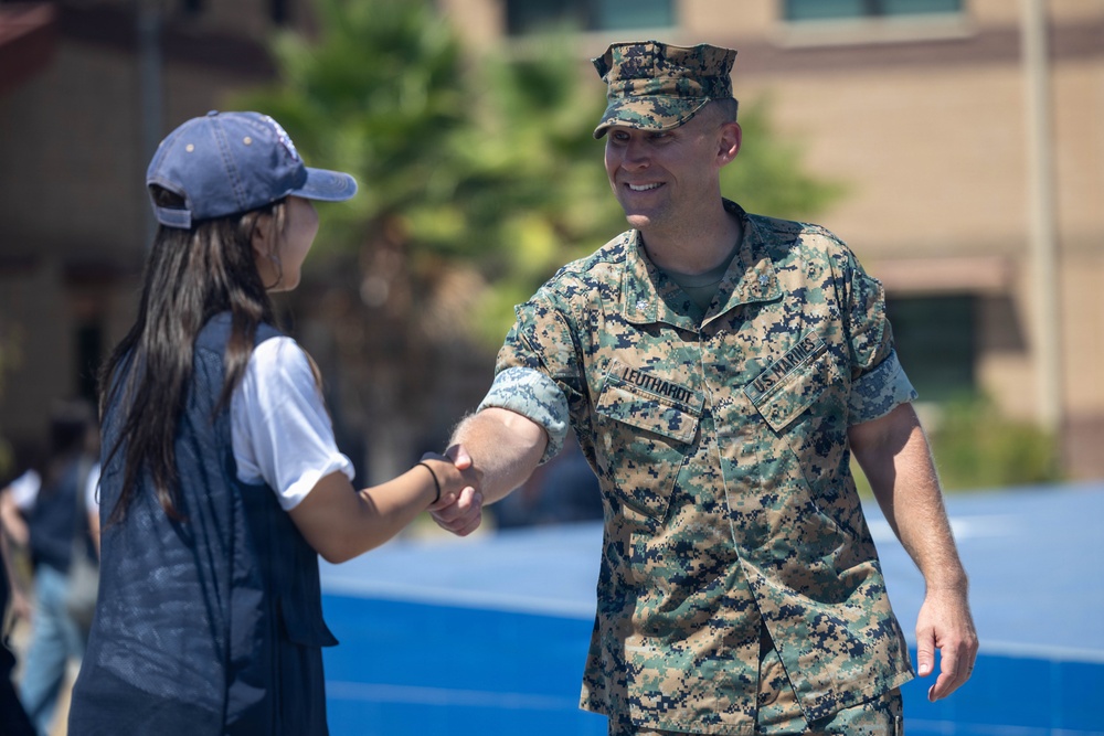 U.S. Marines with 1st MARDIV host South Korean Ministry of Patriots and Veterans Affairs