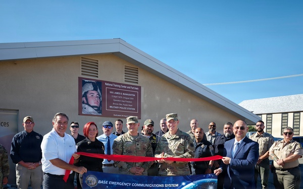 Product Director Base Emergency Communications System (PD BECS) Ribbon Cutting