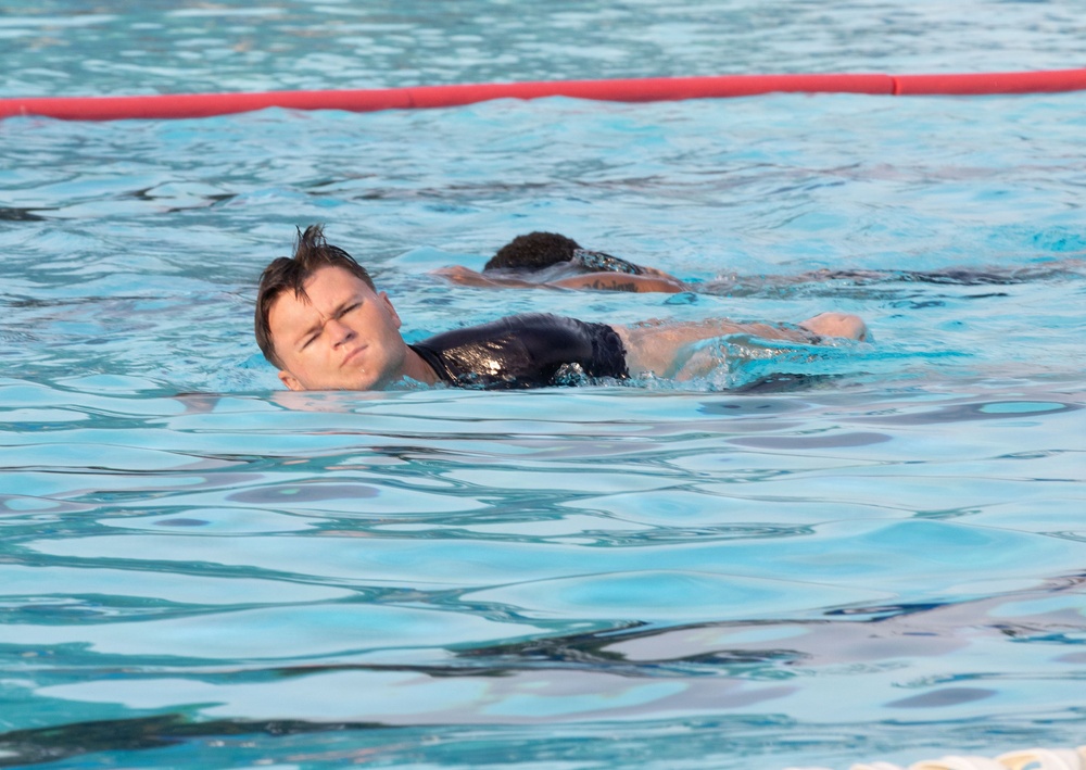 Swim Training for Boat Rescue Operations