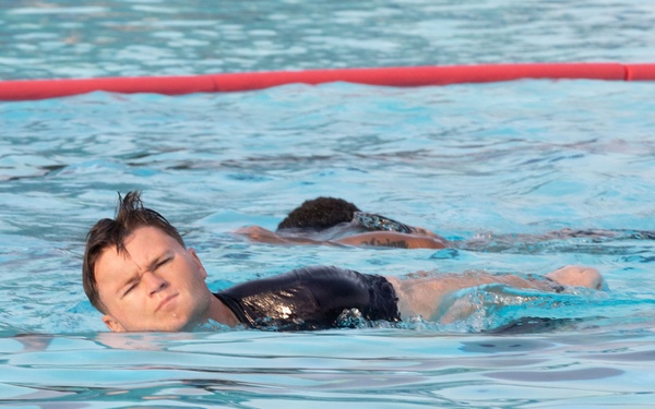 Swim Training for Boat Rescue Operations