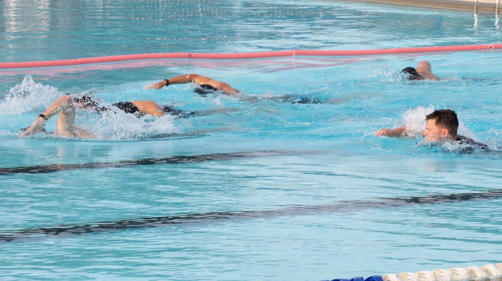 Swim Training for Boat Rescue Operations