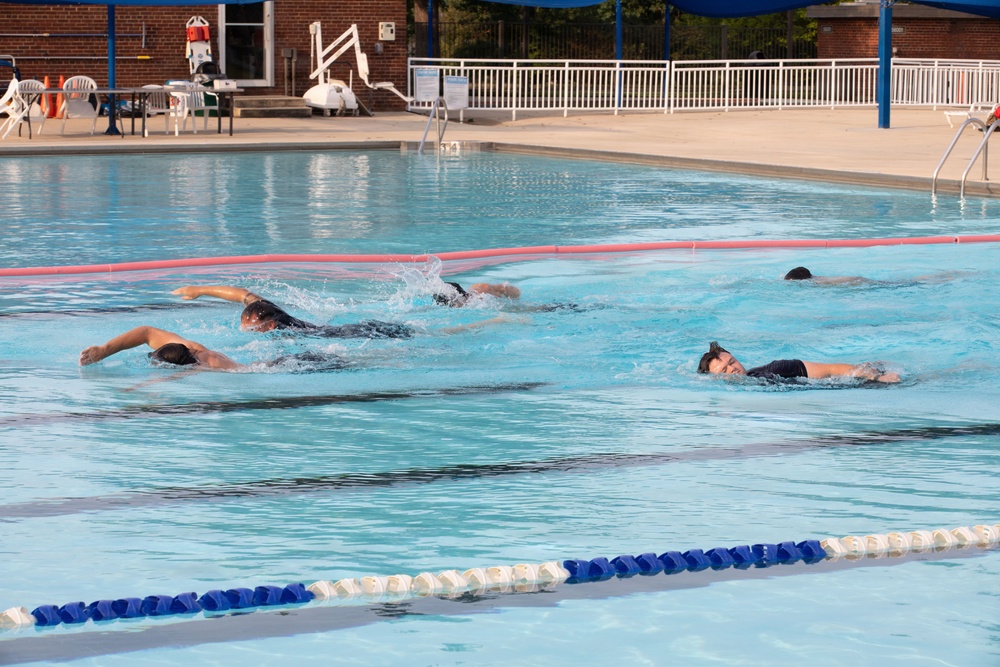 Swim Training for Boat Rescue Operations