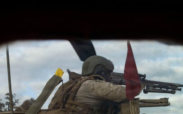 U.S. Marines with 1st LAR, 4th LAR prepare for the Coral-Balmoral Cup