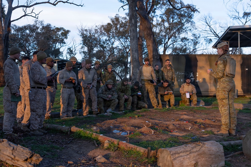 U.S. Marines with 1st LAR participate in live-fire exercise during the Coral-Balmoral Cup
