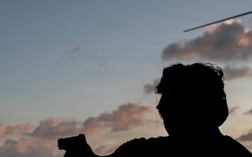 Abraham Lincoln Conducts Small-Arms Live-Fire Exercise