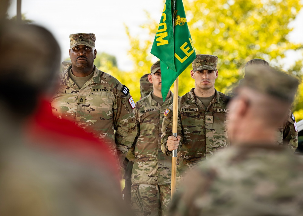 CASCOM LEA hosts relinquishment of responsibility ceremony