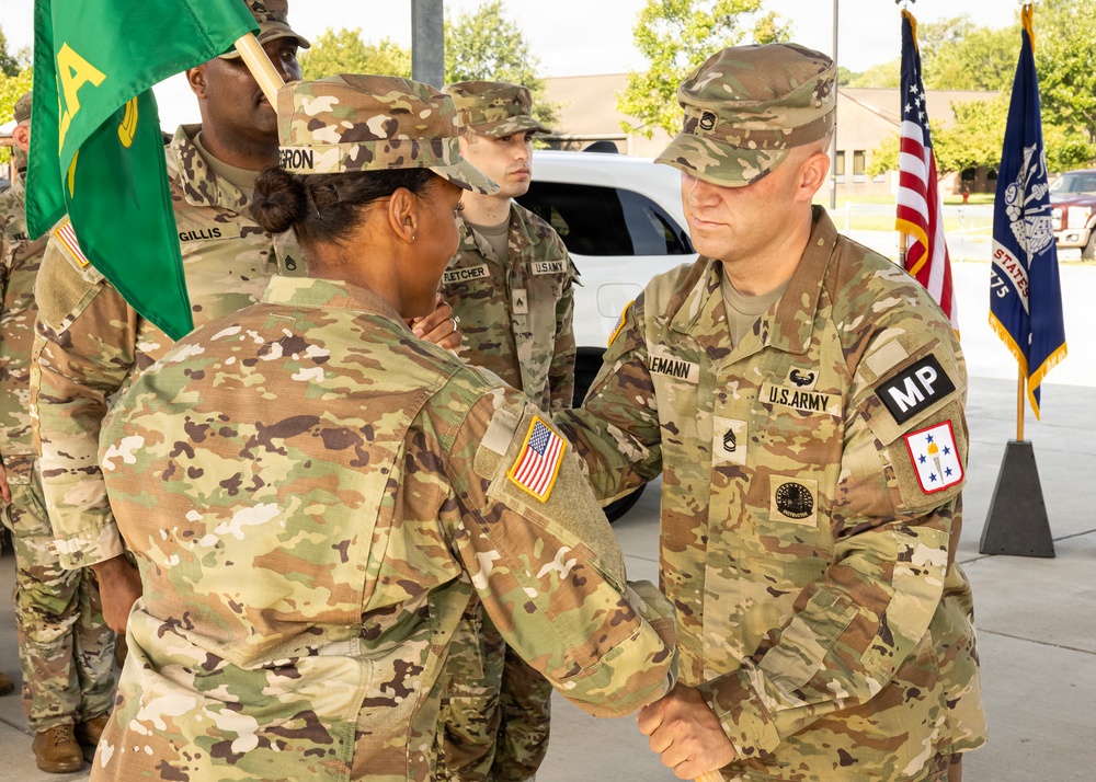 CASCOM LEA hosts relinquishment of responsibility ceremony