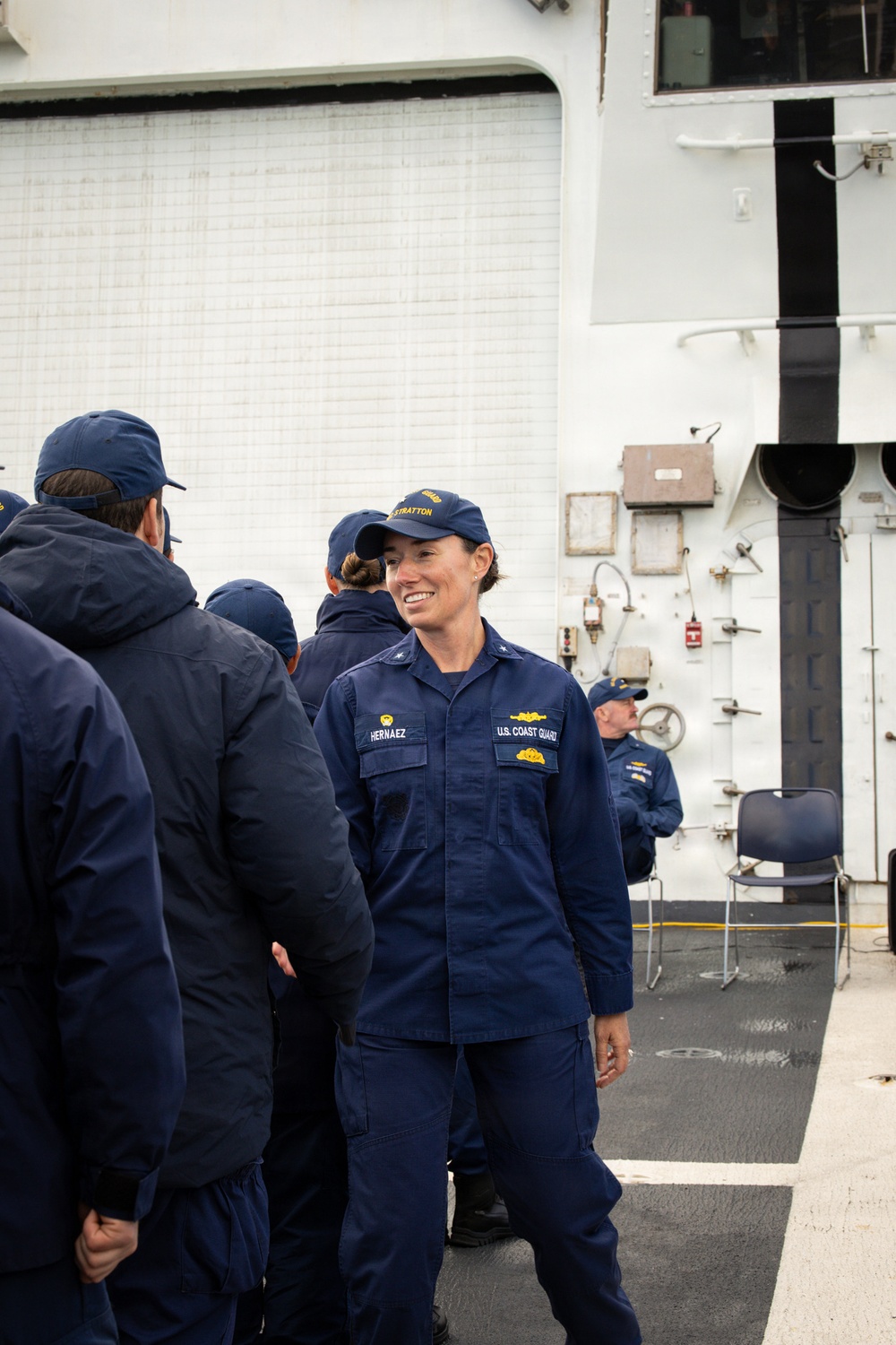 Coast Guard Cutter Stratton Holds Change of Command