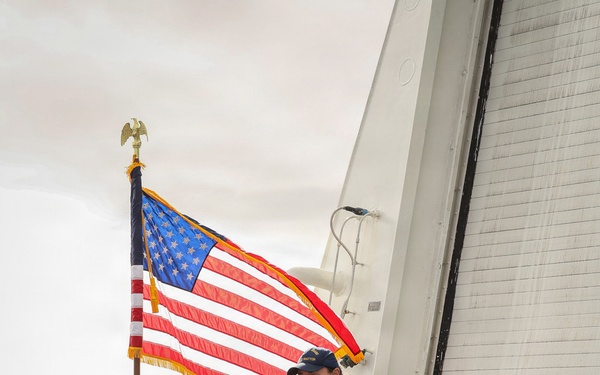 Coast Guard Cutter Stratton Holds Change of Command