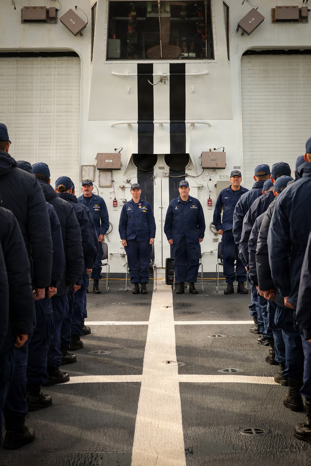 Coast Guard Cutter Stratton Holds Change of Command